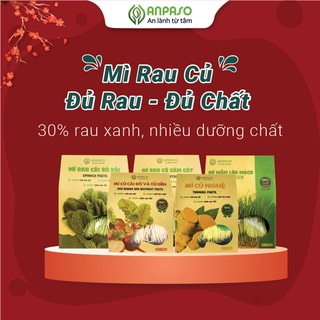 Mì rau củ hữu cơ anpaso, mỳ rau organic eat clean giảm cân, ăn chay - ảnh sản phẩm 1