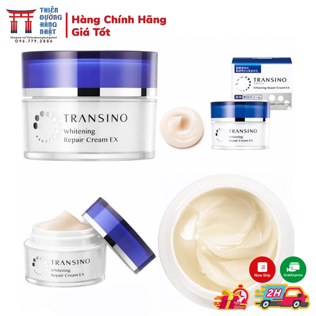 Kem dưỡng trắng da ban đêm Transino Whitening Repair Cream EX 35g