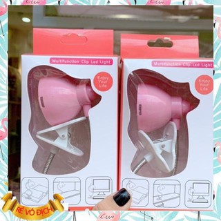 [HOT] Đèn led kẹp bàn đọc sách mini tiện lợi nhiều màu