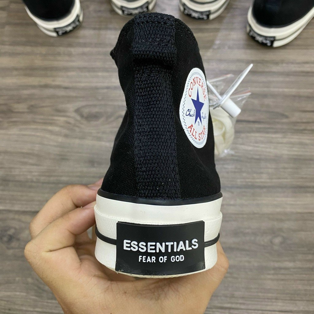 Giày CV x FOG Fear Of God Black Đen Bản Trung Cao Cấp Nam Nữ Giao Nhanh - Giày Tốt Official