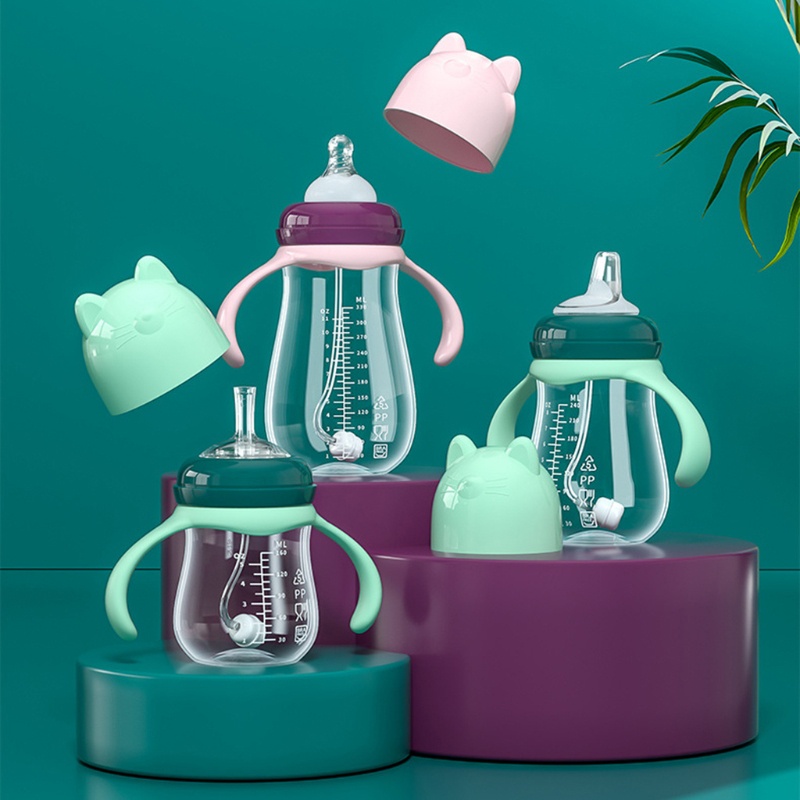 Bình Sữa Miệng Rộng Cho Bé Dung Tích 160ml/240ml/330ml