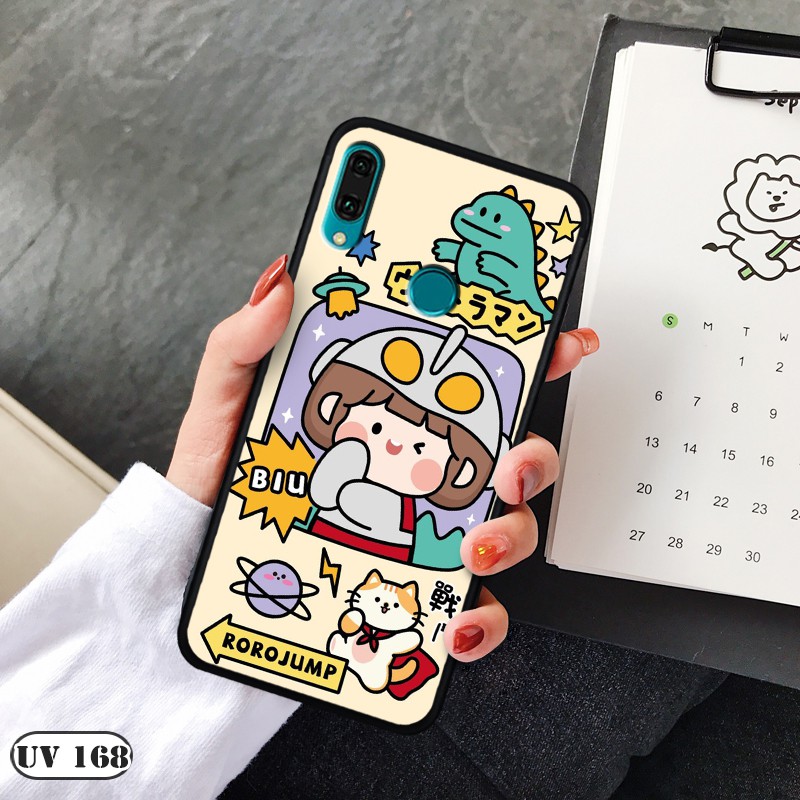 Ốp lưng nhám Huawei Y9 2019 - in hình