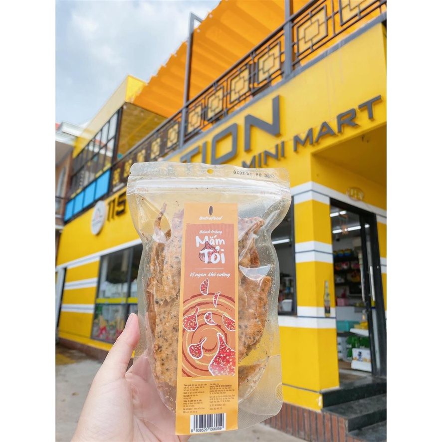 Bánh Tráng Nướng Mắm Tỏi 120G Cô Ba  Đồ Ăn Vặt Hot Trend Ăn Là Mê Siêu Thơm Ngon Chất Lượng Giá Rẻ CB012