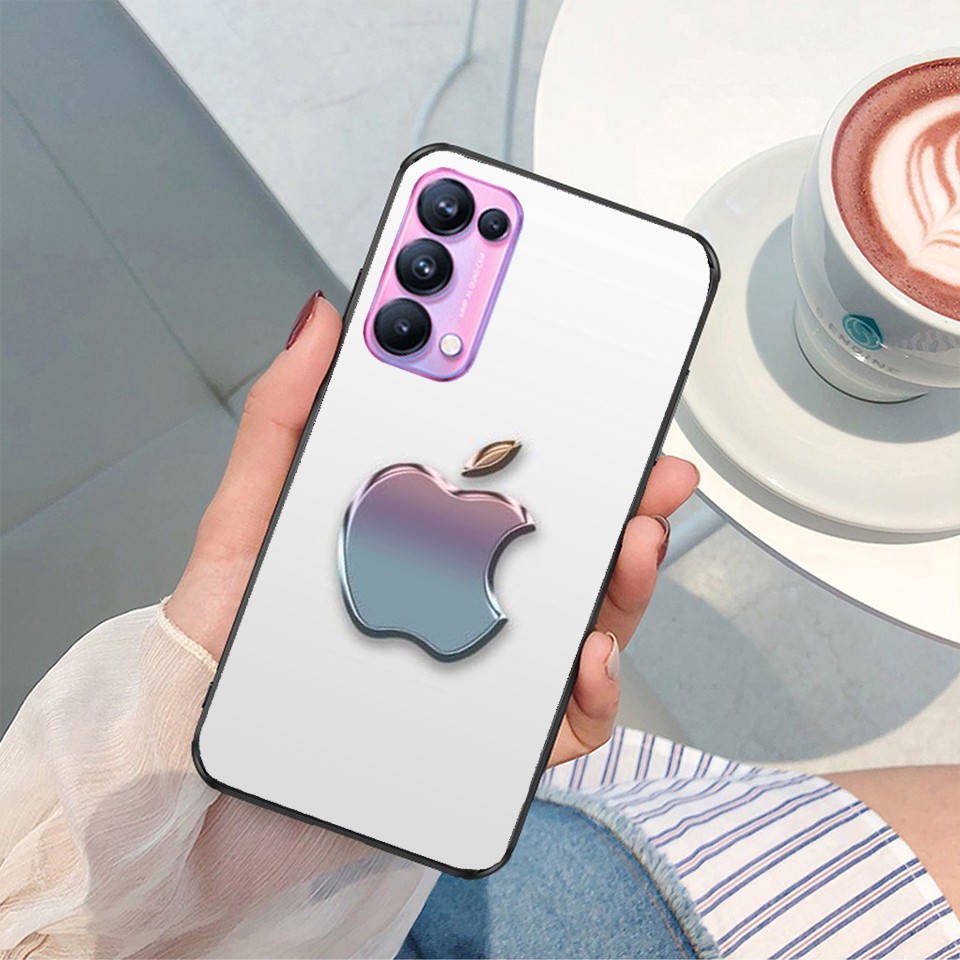 IN ốp lưng oppo reno 5 oppo reno 4 in hình giả iphone siêu đẹp