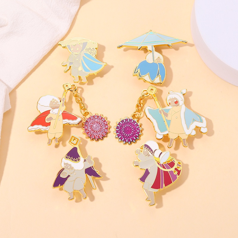 Ghim Cài Áo Hình Nhân Vật Game Peripheral Tráng Men Nhẹ Làm Quà Lưu Niệm Cho Bạn Bè