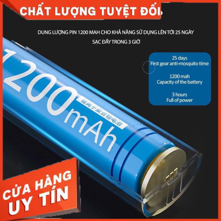 [ Bán Lẻ Giá Sỉ ] Vợt Bắt Muỗi Thông Minh Chống Giật An Toàn, Tích Hợp Đế Sạc, Chế Độ Bắt Muỗi Thông Minh Khi Ngủ