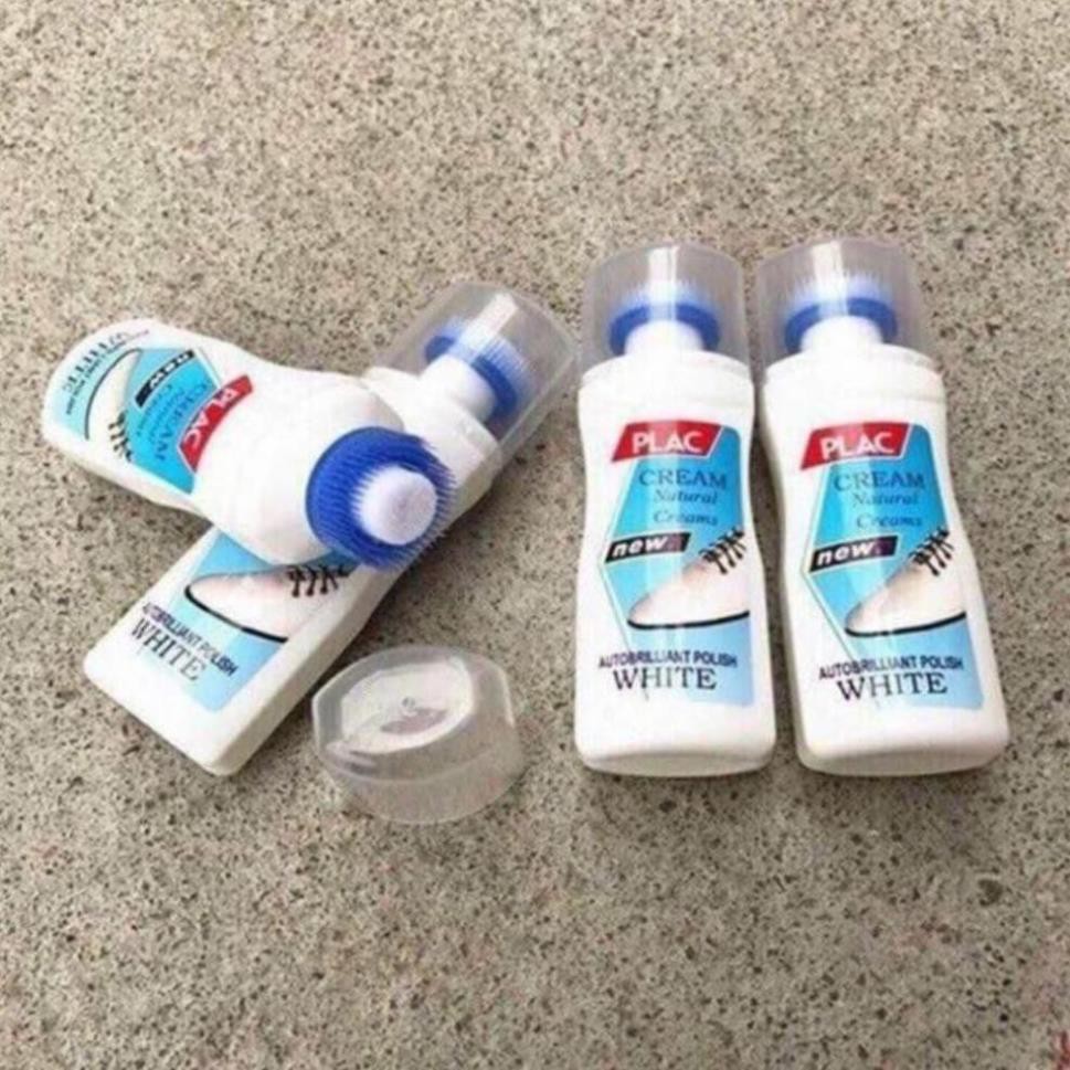 Dung Dịch Tẩy Trắng Giày Dép Túi Xách Kèm Đầu Cọ Cao Cấp PLAC Cream