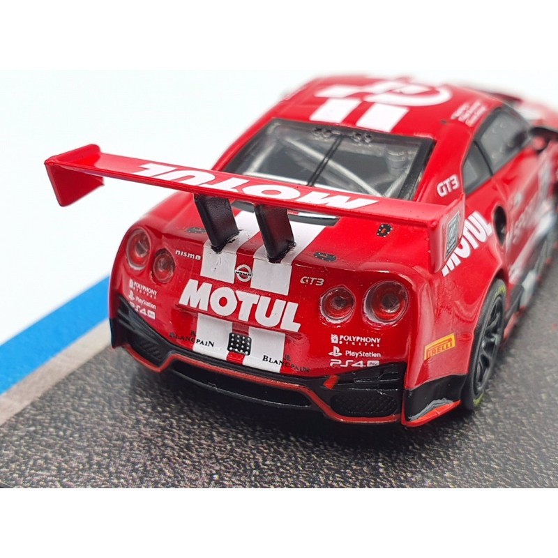 Xe Mô Hình Nissan GT-R Nismo GT3 Blancpain GT Series Endurance Cup 2018 Tỉ lệ 1:64 Hãng sản xuất Tarmac Works ( Đỏ )