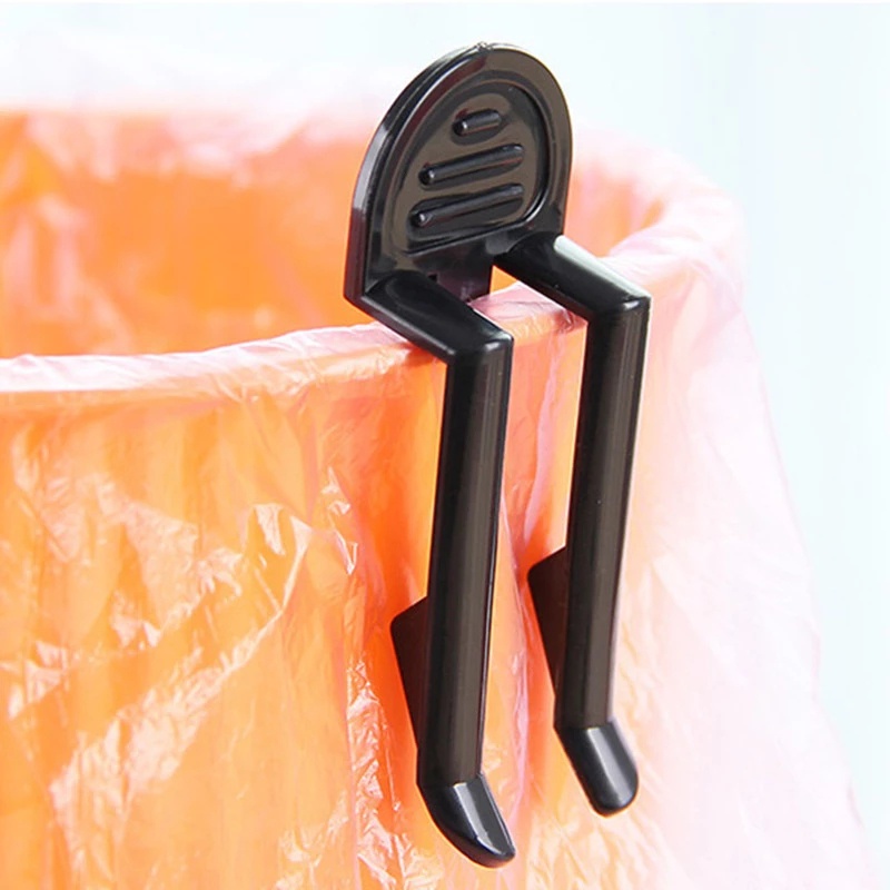 Bộ 2 kẹp cố định túi đựng rác bằng nhựa cho văn phòng/ gia đình