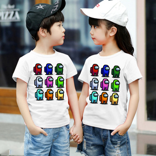 ÁO PHÔNG UNISEX AMONG US X9 ÁO THUN NAM NỮ GIA ĐÌNH CẶP ĐÔI CÓ SIZE TRẺ EM