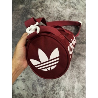 Túi trống mini adidas màu đỏ mận
