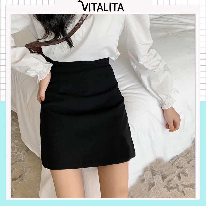 Chân váy chữ A ngắn có quần lót trong - Dáng váy ngắn cực ĐẸP - MIX đồ công sở - đi học - đi chơi MAX xinh