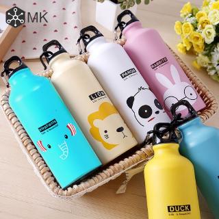 Bình nước dung tích 500ml thiết kế phối hoạ tiết hoạt hình đáng yêu cho bé