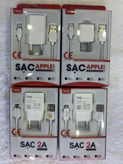 Bộ sạc Bagi chính hãng iPhone - Type C - Micro