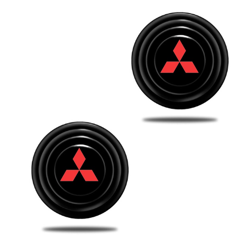 Bộ 4/8/12 Miếng Dán Silicon Chống Sốc Cho Xe Hơi Mitsubishi Asx Lancer Outlander Pajero Accessoires