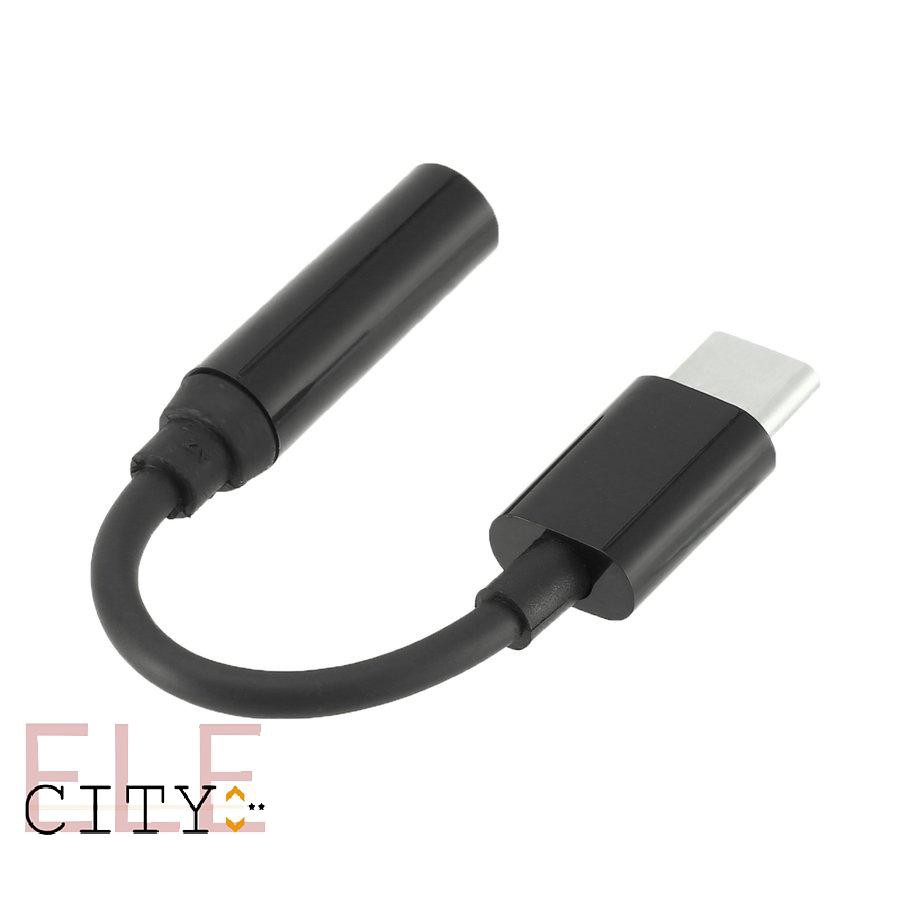 Bộ cáp chuyển đổi mini Type-C sang 3.5mm USB 3.1 Type-C sang 3.5 Aux