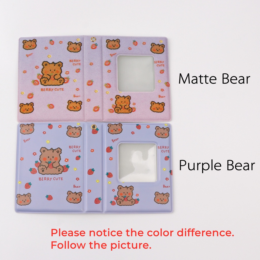 Album ảnh bằng da 32 ngăn 3 inch đựng thẻ ảnh lomo nhóm nhạc thần tượng Hàn Quốc Blackpink mini làm bộ sưu tập