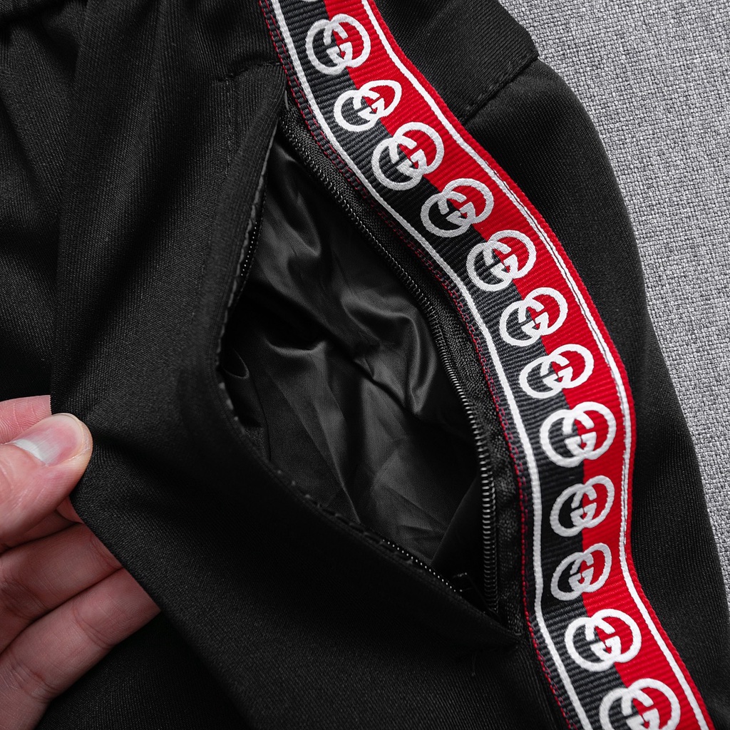 Quần Đùi NamHOTQuần short nam unisex phối dây thời trang chất liệu poly 2 da thoáng mát phù hợp vào mùa hè