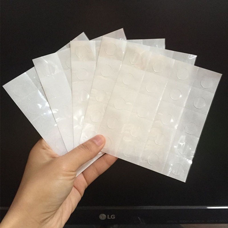 Miếng băng dính 2 mặt 20 viên siêu dính dán bóng bay MK01