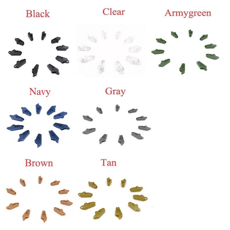 Set 10 Kẹp Căng Tấm Bạt Bằng Vải Bạt Chuyên Dụng