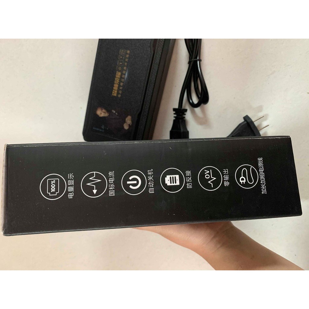 SẠC XE ĐIỆN 48-20 AH . SẠC BÁO PHẦN TRĂM PIN CHỐNG PHỒNG BÌNH