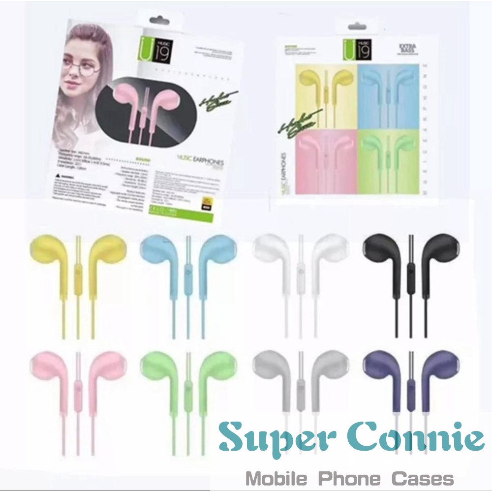 Tai Nghe Chụp Tai U-19 U19 Macaron Kèm Dây Dài 1.2m | BigBuy360 - bigbuy360.vn