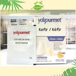 Bột Men Làm Sữa Chua Kefir Yogourmet