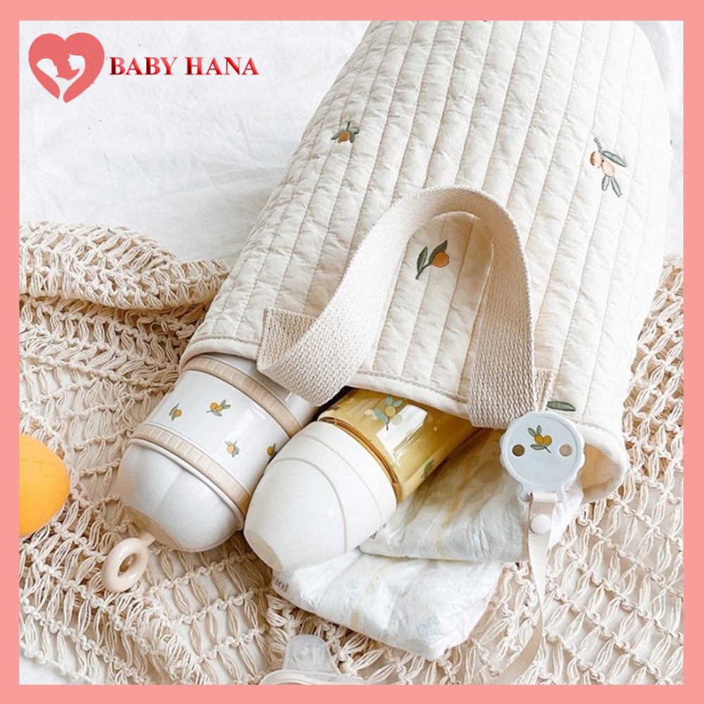 Túi Đựng Đồ Treo Xe Đẩy Đa Năng Cho Bé, Túi Đựng Bỉm Sữa Khi Ra Ngoài Tiện Lợi Phong Cách hàn Quốc