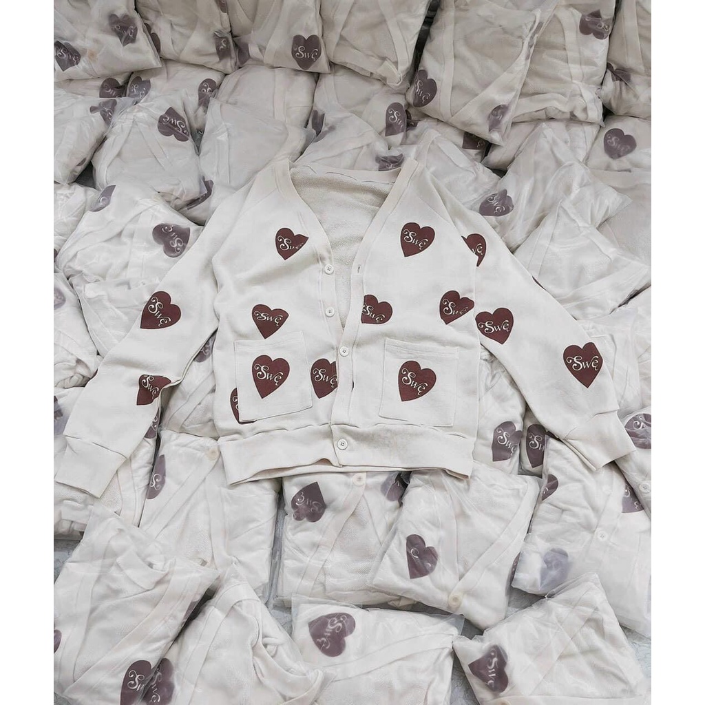 Áo Cardigan Tim Nâu - Chất Nỉ Cotton Dày Dặn, form chuẩn - Mang Phong Cách Hàn Quốc thích hợp khi đi chơi cafe | BigBuy360 - bigbuy360.vn