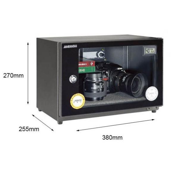 [BH 5 năm] Tủ chống ẩm máy ảnh 20 lít Andbon AB-21C, Tủ hút - hộp chống ẩm máy ảnh 20l không tiếng ồn giá rẻ