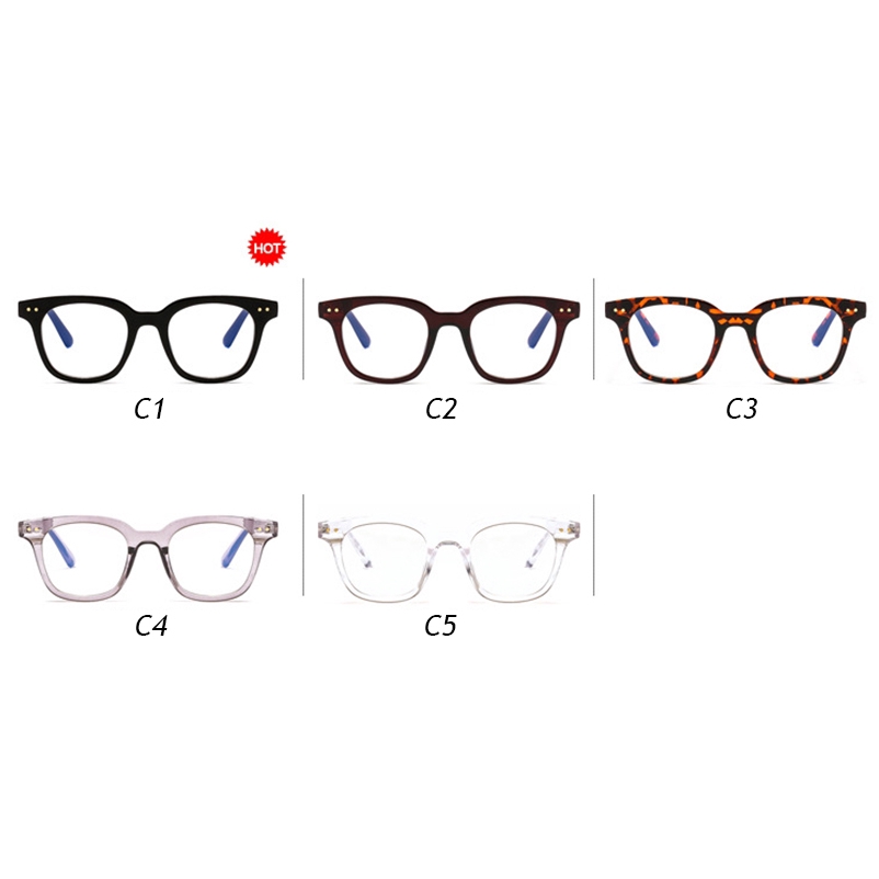 Kính Mát Gọng Mắt Mèo Chống Ánh Sáng Xanh Phong Cách Retro