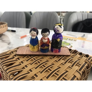 Búp bê gỗ Steiner_Steiner dolls_búp bê tô màu