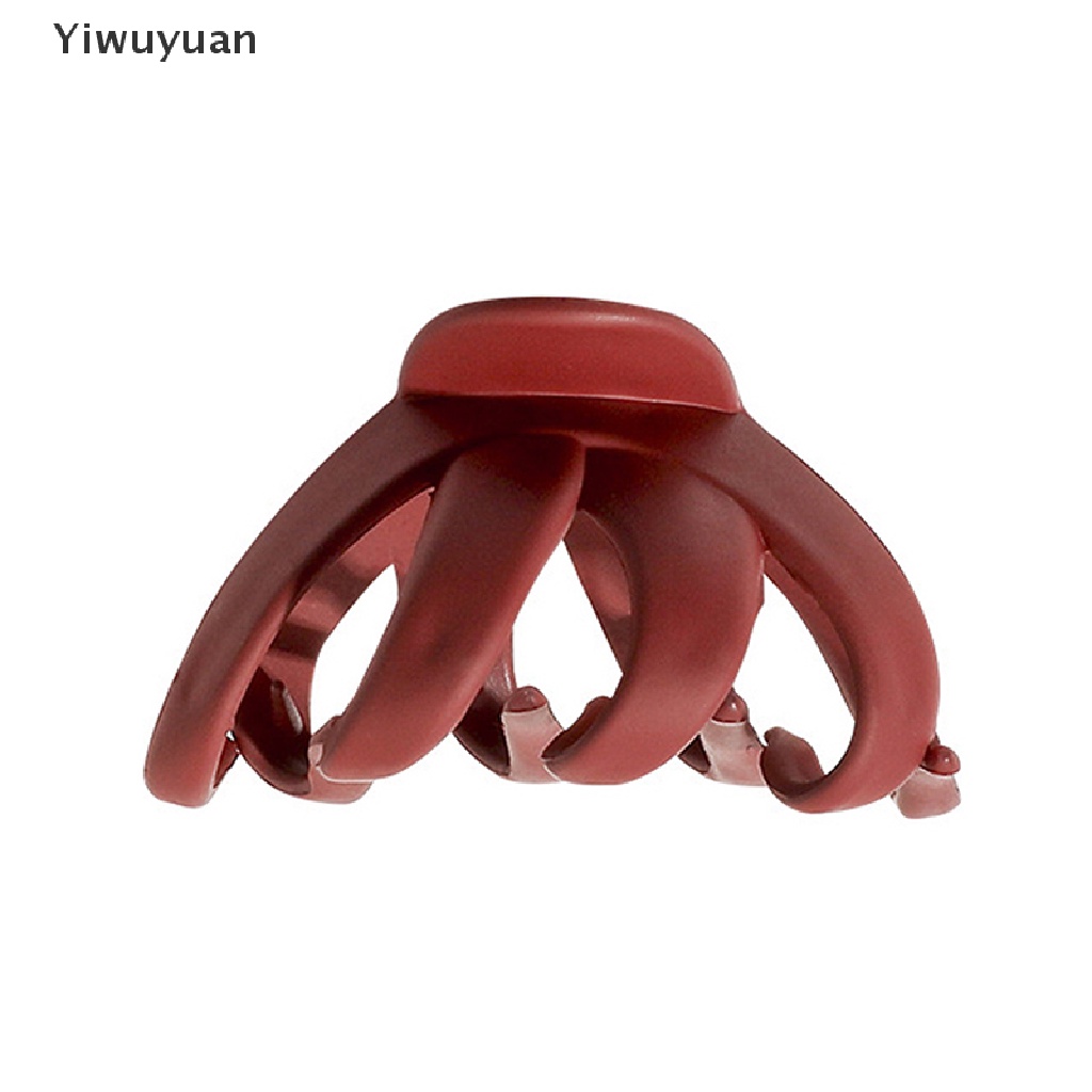< Yiwuyuan > Kẹp Tóc Nhựa Hình Bạch Tuộc Thời Trang
