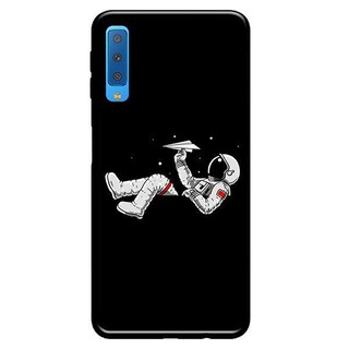 Ốp Lưng Samsung A7 2018 - Vũ Trụ Nền Đen