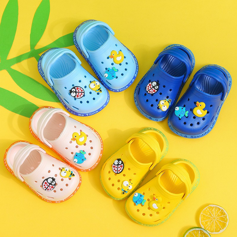 Dép sục cho bé hình động vật (Size11,5 -17cm)