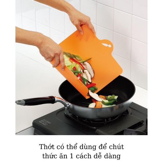 Thớt Nhựa Dẻo Size Lớn Chất Liệu Kháng Khuẩn Chống Trượt Nhiều Màu