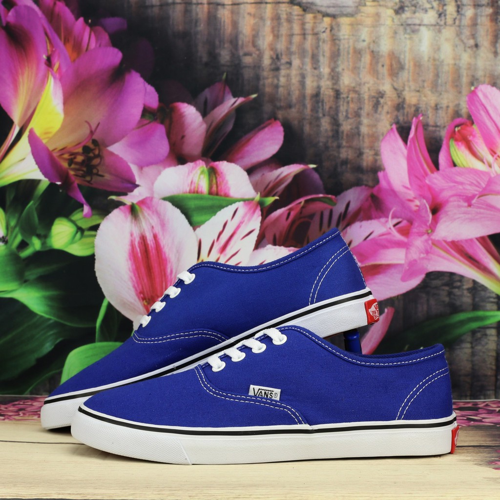 Giày Van Classic Cổ Thấp Xanh Nhạt Nam