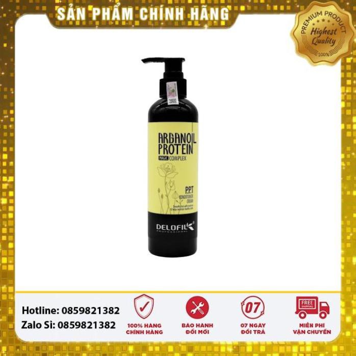 ⚡FREE SHIP⚡ Mã MINHSAN02 giảm 20k đơn 500k KEM DƯỠNG TÓC XẢ KHÔ PPT DELOFIL 260ml