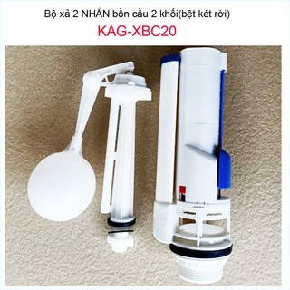 BỘ XẢ BỒN CẦU 2 NÚT NHẤN KAG-XBC20
