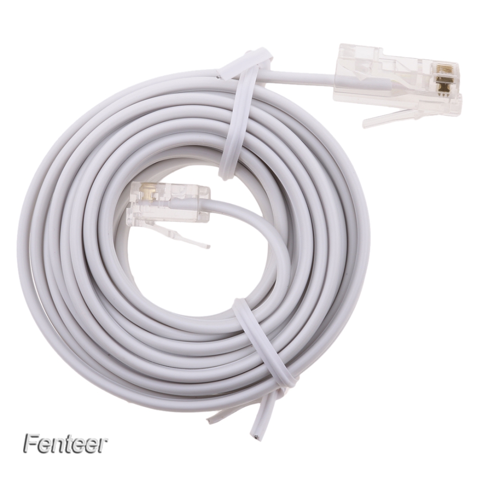 10ft RJ11 to RJ45 Ethernet 4 pin Modem Internet Router ADSL Telephone Cable | BigBuy360 - bigbuy360.vn