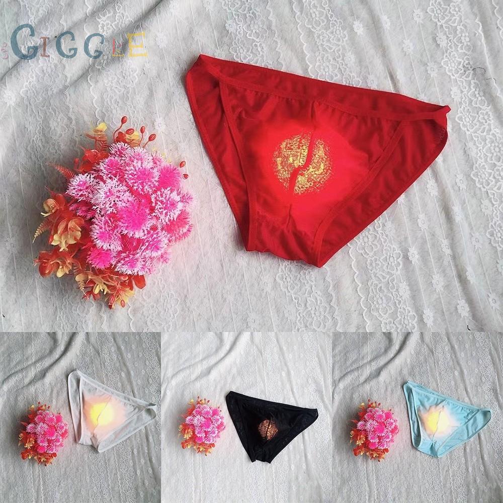 Men Underpant Shorts Sheer Bulge Stretchy Underwear Breathable Comfort