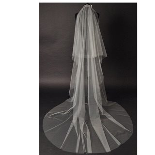 voan lúp cô dâu dài