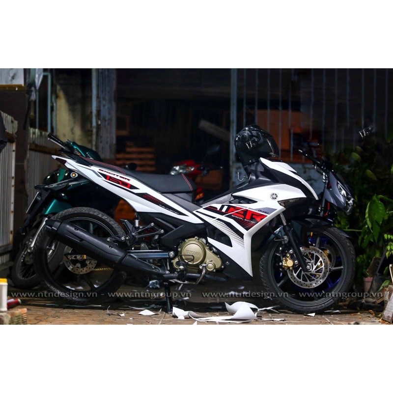Tem Rời Exciter 150 Y15Zr trắng đen
