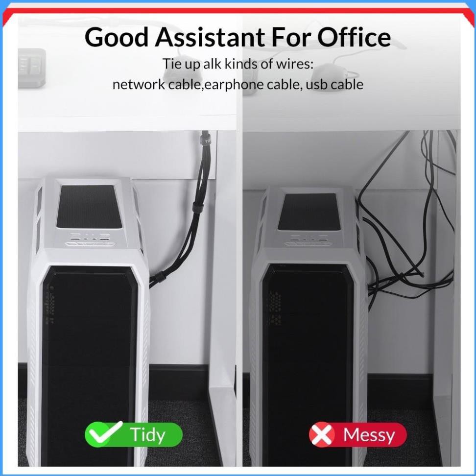 [SALE] Băng Dán Dính Gai Dây Điện-Dây Cáp Đa Năng Cuốn Gọn | BigBuy360 - bigbuy360.vn