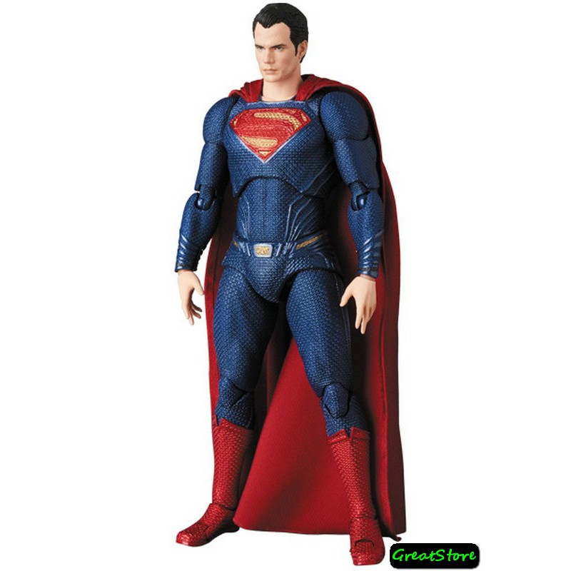 ( CHẤT, HÀNG CÓ SẴN ) MÔ HÌNH NHÂN VẬT SUPER MAN FIGMA AVENGERS FIGMA CỬ ĐỘNG ĐƯỢC 057