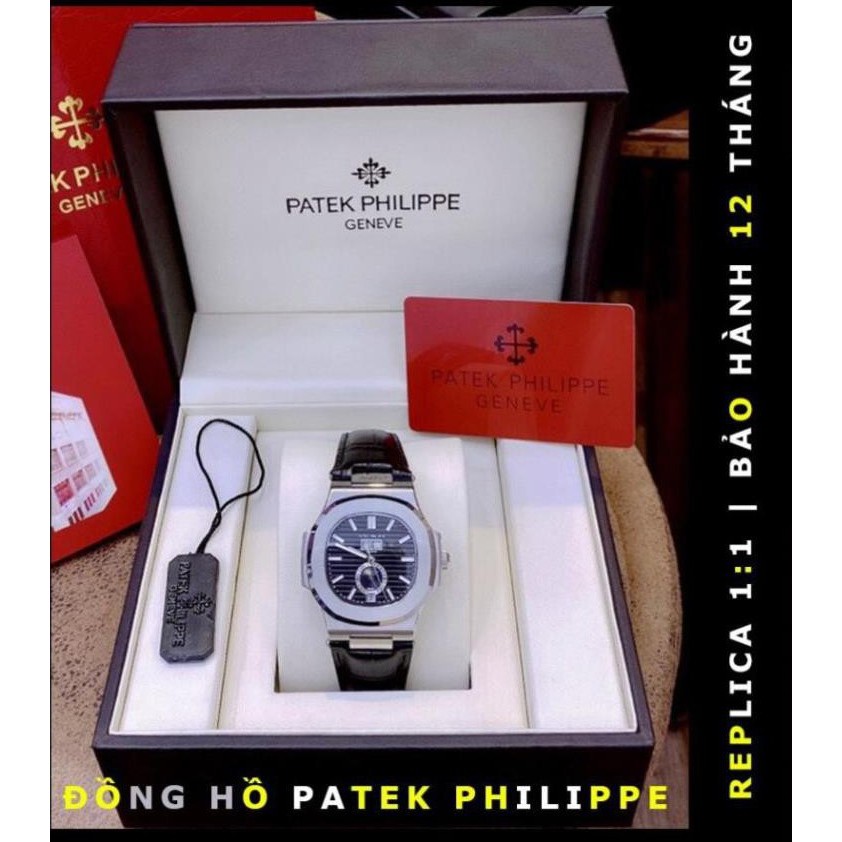 Đồng Hồ Cơ Nam Dây Da Cao Cấp Đồng Hồ Nam Patek Philippe(Patek) Automatic Chống Nước - LUTOS Việt Nam