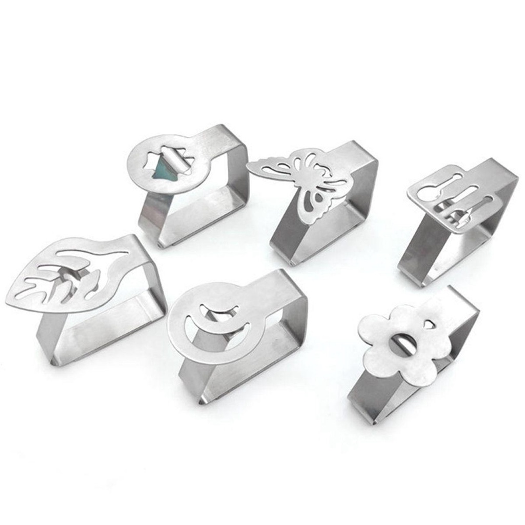 YIYU Giá Đỡ Kẹp Khăn Trải Bàn Bằng Thép Không Gỉ Ổn Định Trang Trí Bàn Tiệc