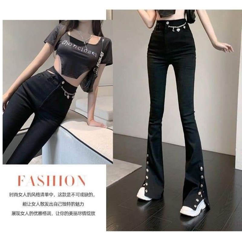 Quần Jean Nữ Cá Tính