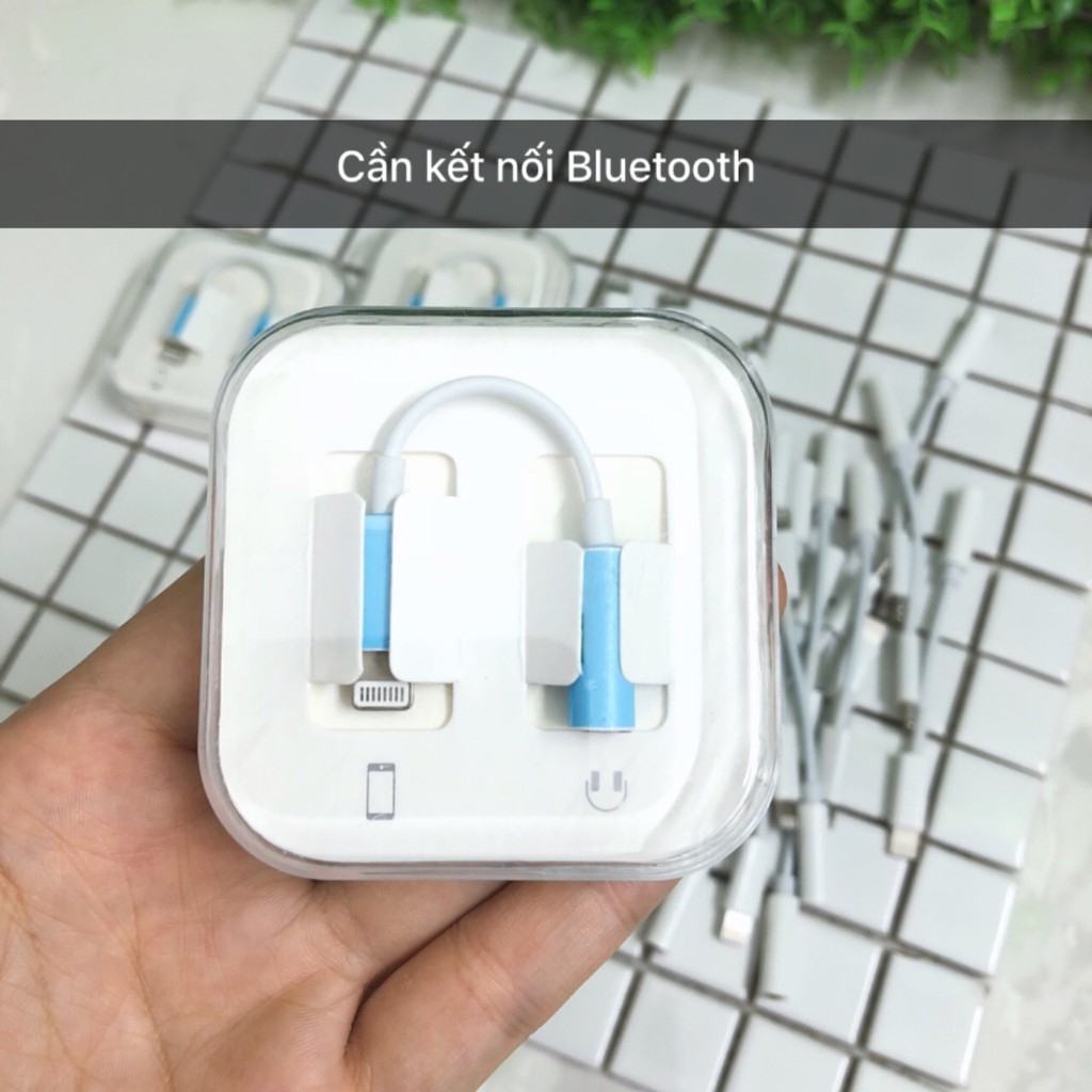 Dây Cáp chuyển đổi tai nghe cho Iphone 7 / 8 / 7 Plus / 8 plus và X loại zin và loại kết nối bluetooth