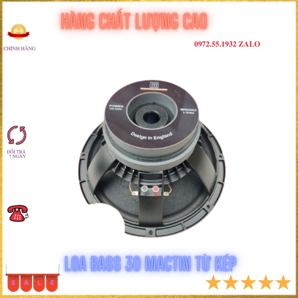 Loa bass 30 matin xương nhôm đúc từ kép công suất lớn hàng nhập khẩu chất lượng cao giá 1 chiếc-loa bát 30